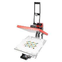 16x 20 Slide Out Auto Open Heat Press Machine T-Shirt Clamshell Slide Out Base