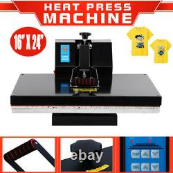16x 24 Clamshell Heat Press Machine Digital Transfer Sublimation DIY T-shirt