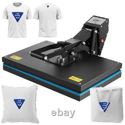 1700W 16x24'' Clamshell Heat Press Machine Digital Sublimation Transfer T-shirt