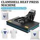 1700w 16x24'' Digital Clamshell Heat Press Machine Sublimation Transfer T-shirt