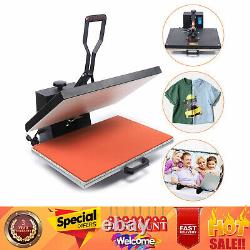 1800W Commercial Heat Press Machine 16 x 24 Digital Display For DIY T-Shirt