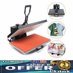 1800W Commercial Heat Press Machine 16 x 24 Digital Display For DIY T-Shirt