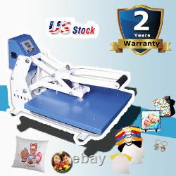 20 x 16 Clamshell Auto Open t-shirt Sublimation Heat Press Horizontal Version