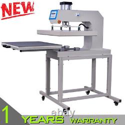 24x32 Large Format Single Station Pneumatic Heat Press Machine T-shirt Plate