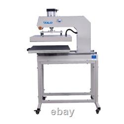 24x32 Large Format Single Station Pneumatic Heat Press Machine T-shirt Plate
