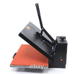 2800W Smart Heat Press Machine Clamshell Diy T-shirt Sublimation Transfer 16x24