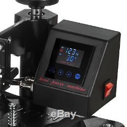 2IN1 15x12 Combo T-Shirt Heat Press Transfer Mug Plate Machine Multifunctional