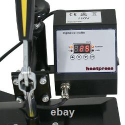 360 Degree T Shirt Heat Press Transfer Machine Digital 12 x 10 Swing Away