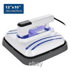 5IN1 Combo Heat Press Machine 12x10 Sublimation Transfer T-Shirt Mug Plate Hat