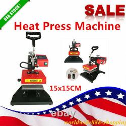 5.9x5.9 T-shirt Sublimation Heat Press Machine Digital Transfer Machine 110v