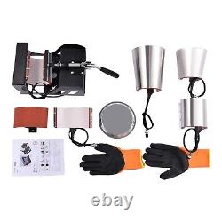 5 IN1 Combo Heat Press Machine Multifunctional heat transfer DIY T-shirt mug hat