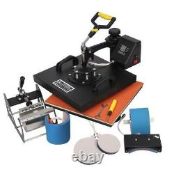 5 In 1 15 x15 Digital Heat Press Machine Sublimation T-Shirt Multi-function