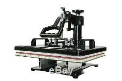 5 in1 Heat Press Machine Combo 15x12 Digital Multi Transfer Sublimation T-shirt