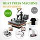 5 In 1 12 X 15 T Shirt Heat Press Machine For Mug Hat Plate Cap Mouse Pad