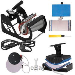 5 in 1 Heat Press 12x15 Vinyl Cutter Plotter Cutting 28 T-Shirt Printing Usb