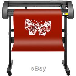 5 in 1 Heat Press 12x15 Vinyl Cutter Plotter Cutting 28 T-Shirt Printing Usb