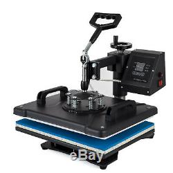 5 in 1 Heat Press Machine Digital Transfer Sublimation1215 for T-Shirt Mug Hat