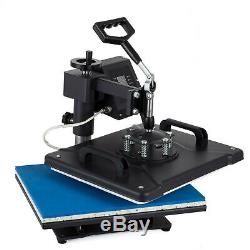 5 in 1 Heat Press Machine Digital Transfer Sublimation1215 for T-Shirt Mug Hat