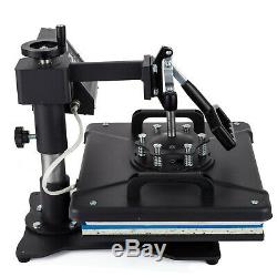 5 in 1 Heat Press Machine Digital Transfer Sublimation1215 for T-Shirt Mug Hat