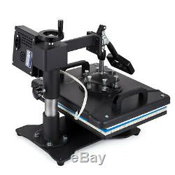 5 in 1 Heat Press Machine Digital Transfer Sublimation1215 for T-Shirt Mug Hat