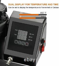 5 in 1 Heat Press Machine Digital Transfer Sublimation Plate T-Shirt Mug