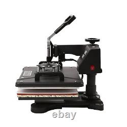 5 in 1 Heat Press Machine Digital Transfer Sublimation T-Shirt Mug Hat Cap Plate
