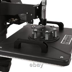 5 in 1 Heat Press Machine Digital Transfer Sublimation T-Shirt Mug Hat Cap Plate