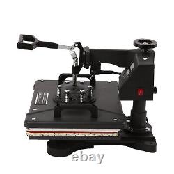 5 in 1 Heat Press Machine Digital Transfer Sublimation T-Shirt Mug Hat Cap Plate