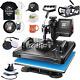 5 In 1 Heat Press Machine For T Shirts Professional Swing Away Heat Press Digita