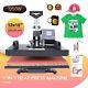 5-in-1 T Shirt Press Professional 360 Swing-away Heat Press Machine 12x15