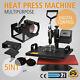5in1 Digital Heat Press Machine Transfer Sublimation T-shirt Mug Plate 30x38cm