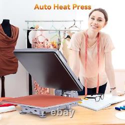 5x15 Smart Heat Press Machine Auto Release, T Shirts Auto Heat Press Machine