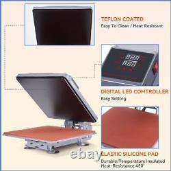 5x15 Smart Heat Press Machine Auto Release, T Shirts Auto Heat Press Machine