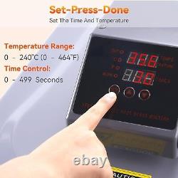 5x15 Smart Heat Press Machine Auto Release, T Shirts Auto Heat Press Machine