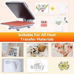5x15 Smart Heat Press Machine Auto Release, T Shirts Auto Heat Press Machine