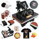 6 In 1 Heat Press Transfer Machine For T-shirt Mug Plate Hat Sublimation