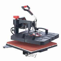 8IN1 Combo Heat Press Machine 15x15 Sublimation Transfer T-Shirt Preenex