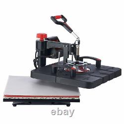 8IN1 Combo Heat Press Machine 15x15 Sublimation Transfer T-Shirt Preenex