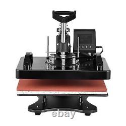 8IN1 Heat Press Hot Pressing Machine Sublimation Transfer T-Shirt Mug Plate Hat