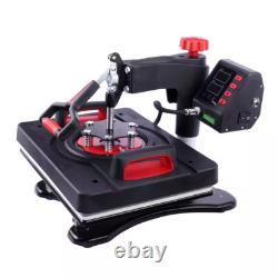 8IN1 Heat Press Machine 12x15 Swing Away Sublimation Transfer Digital T-Shirt