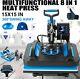 8in1 Heat Press Machine 15x15 Transfer Sublimation T-shirt Mug Plate Hat