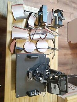 8 In 1 Heat press machine Digital Controller For Clothes TShirts/ Stickers/cups