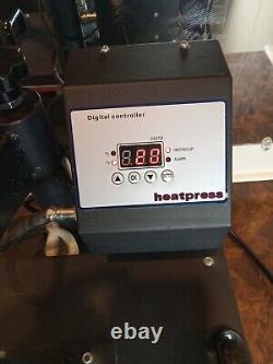 8 In 1 Heat press machine Digital Controller For Clothes TShirts/ Stickers/cups