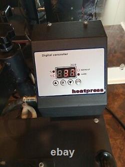 8 In 1 Heat press machine Digital Controller For Clothes TShirts/ Stickers/cups