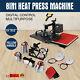 8 In 1 T-shirt Mug/plate Sublimation Heat Press Transfer Machine Diy Printer