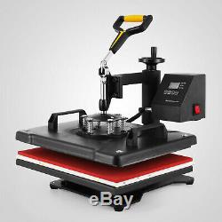 8 In 1 T-Shirt Mug/Plate Sublimation Heat Press Transfer Machine DIY Printer