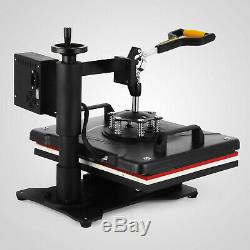 8 In 1 T-Shirt Mug/Plate Sublimation Heat Press Transfer Machine DIY Printer