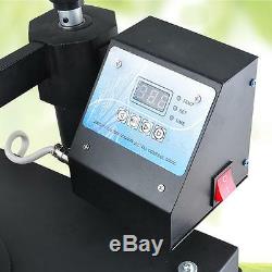 8 in1 Heat Press Machine Digital T-Shirt Mug Plate Cap Transfer Sublimation uit
