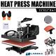 8 In 1 12 X 15 T-shirt Mug Hat Plate Heat Press Machine Transfer Sublimation Us