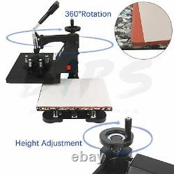 8 in 1 Combo 10 x 12in Heat Press Machine T shirt Plate Mug Submilation Transfer